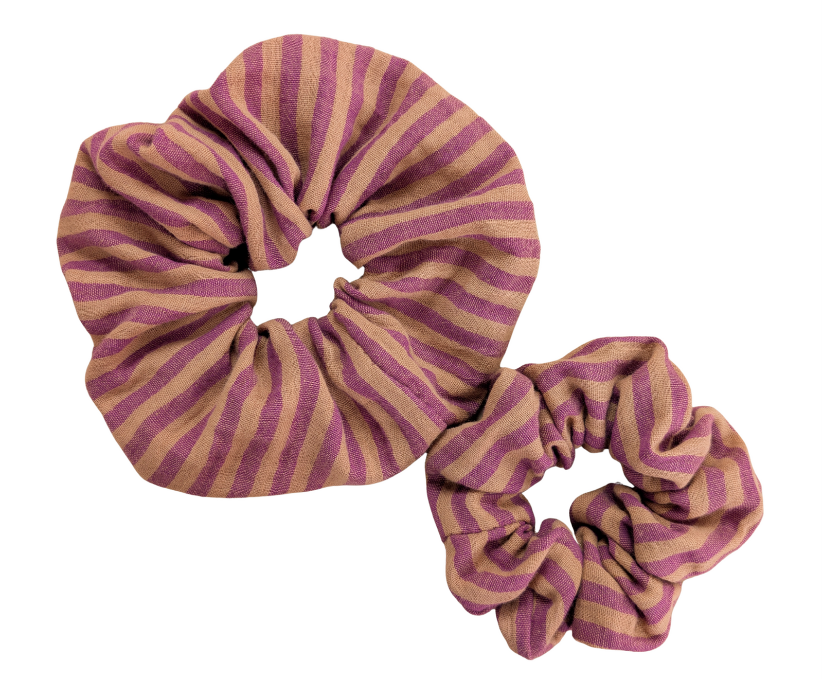 Rhubarb and Custard Scrunchies