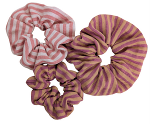 Strawberry and Cream Scrunchies