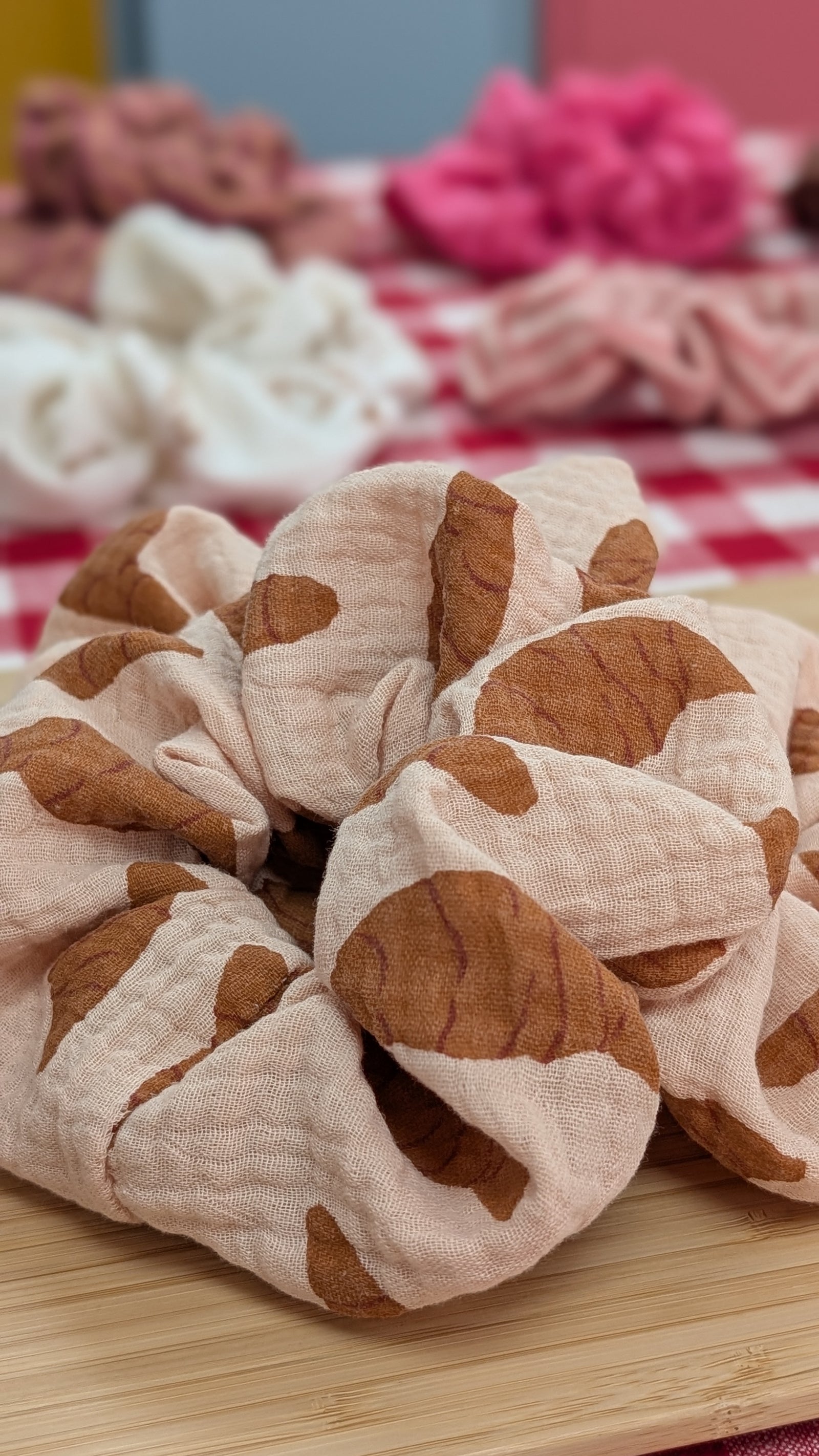 Giant Croissant Mega Scrunchie