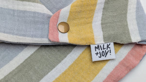 Vintage Red Stripes Bib