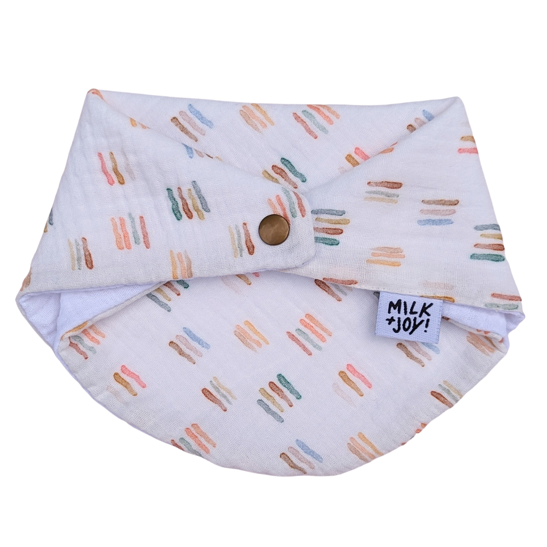 Design Your Own Reversible Muslin Bib